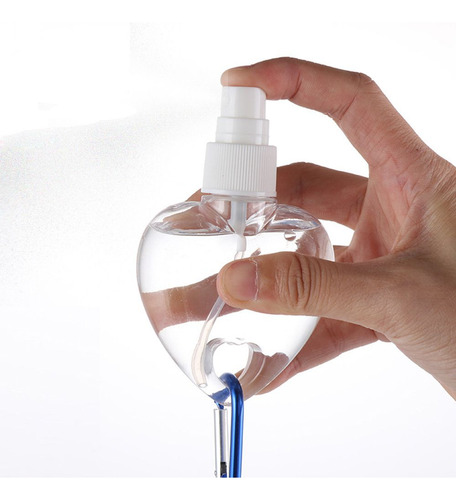 Botella Vacía Y Frasco Atomizador En Forma De Corazón