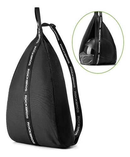 Morral Rockbros Impermeable Plegable Porta Cascos Reflectivo