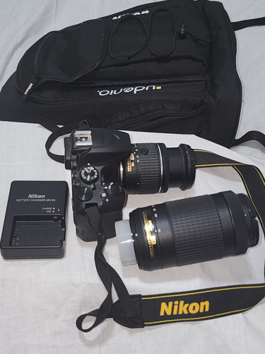 Camara Nikon D3500 Kid Completo Con Mochila De Regalo (Usado)