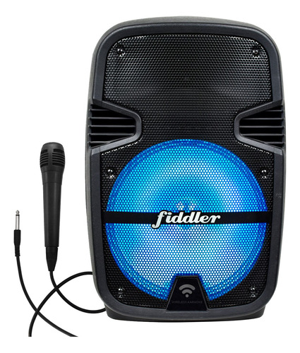 Parlante Karaoke Bluetooth 12  Micrófono Fiddler