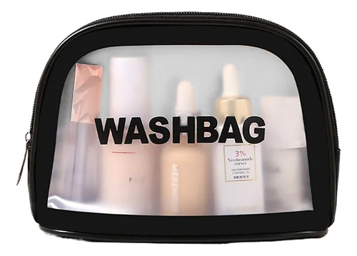 Necessaire Bolsa Viagem Prova D'água Transparente 1 Litro