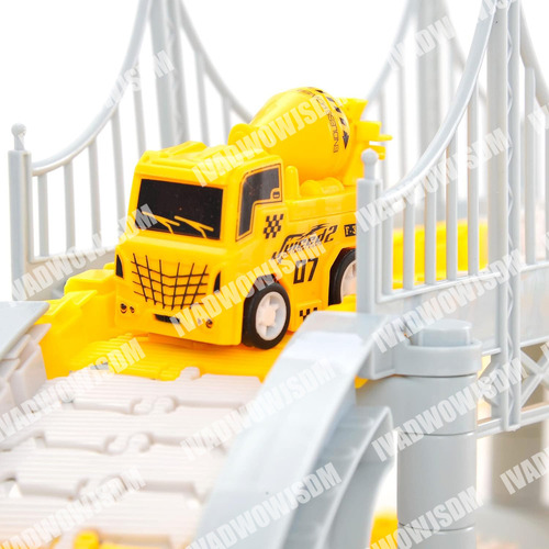 N 345pcs Pista De Carros Con Cochejuguete Paraninos/niñas