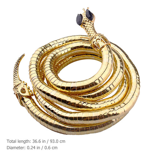Pulsera Flexible Con Forma De Serpiente, Collar Flexible Y A