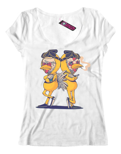 Remera Mujer Breaking Bad Los Pollos Hermanos S44 Dtg