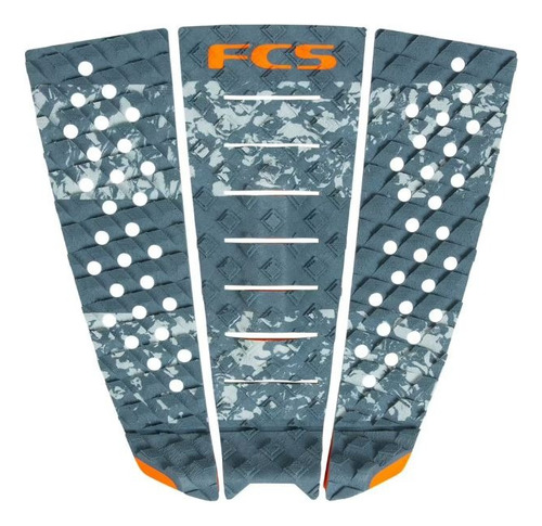 Deck Fcs Grip Antiderrapante Jeremy Flores Surf Cor Azul/laranja