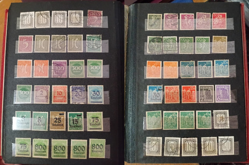 Lote2520 Clasificador Con 586 Estampillas De Alemania