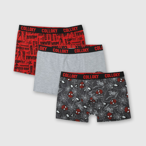 Boxer Niños Gris 49489 Colloky