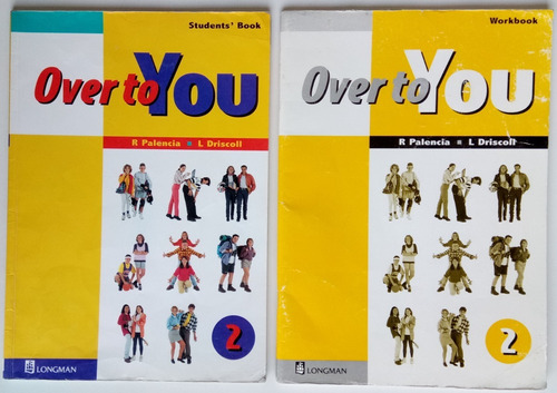 Over To You 2 Students & Workbook Longman Texto Inglés Libro