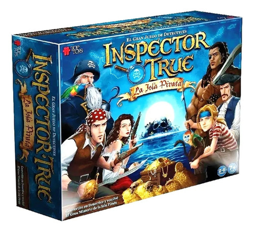 Inspector True La Isla Pirata Juego De Mesa Top Toys