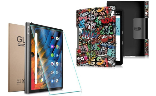 Estuche Lenovo Yoga Smart Tab 10.1 Yt-x705f+vidrio Protector