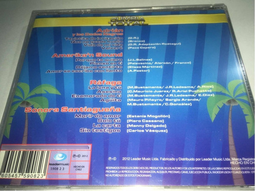 Cumbia Total Adrian Ráfaga Amerikan Sound Sonora Santiagueñ