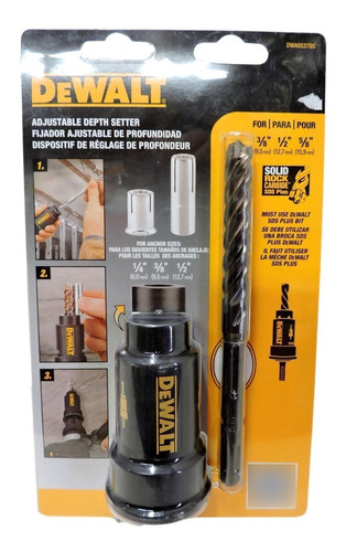 Fijador Ajustable De Profundidad Para Taladro Dewalt