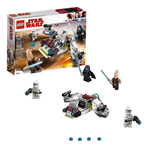 Figuras Para Armar Lego Star Wars Jedi  Clone Troopers  Fgr