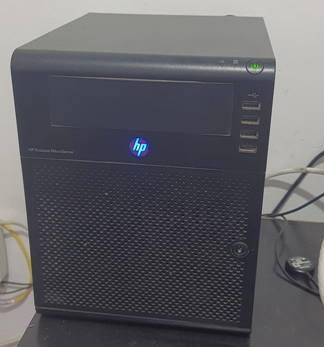 Servidor Hp Proliant Microserver G7 Nas 4 Discos Até 12 Tera