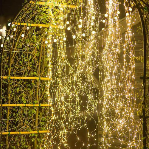Cascading Twinkle Lights For Christmas Tree, 8 Modes