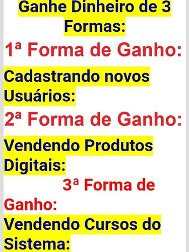 Imagem 2 de 2 de Tenha Sua Paginalucrativa Tenha Bons Lucros