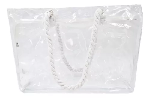  4 bolsas transparentes grandes de playa para mujer