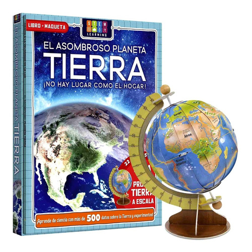 Libro El Asombroso Planeta Tierra + Maqueta Armable