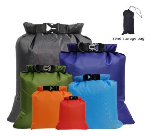 Bolsa De Almacenamiento Impermeable Dry Organizer De 6 Pieza