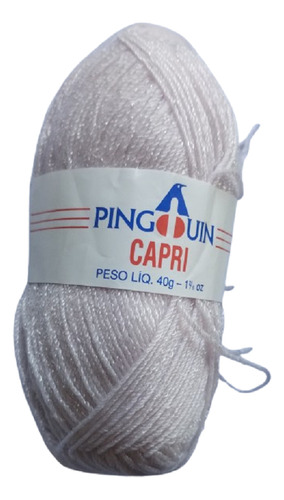 1 Kg Ovillo 40g Poliamida Con Brillo Pingouin Capri Lila