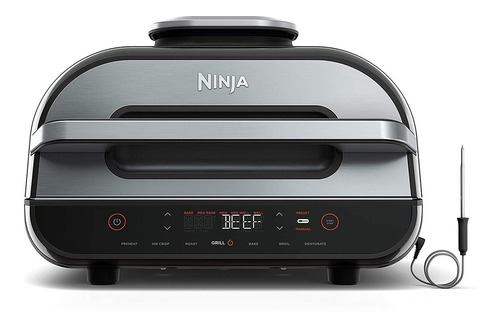 Imagen 1 de 8 de Ninja Foodi Parrilla Xl 6 En 1 Con Freidora De Aire Fg551