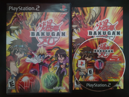 Bakugan Battle Brawlers Ps2 Playstation 2 Original Completo 