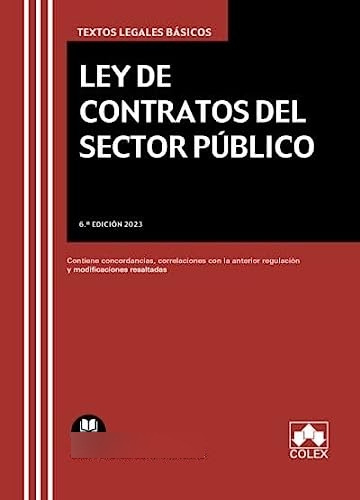 Ley De Contratos Del Sector Publico 6a Ed - Vv Aa 