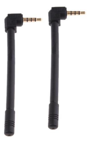 Cv 2x Conector Fm De 3,5 Mm Para Radio De Sonido Para Móvil