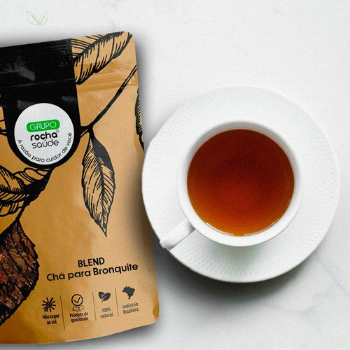 Blend - Chá Para Bronquite - Natural - Alta Qualidade - 50g