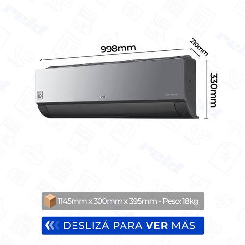 Aire Acondicionado LG Split Artcool Inverter Wifi 4500f
