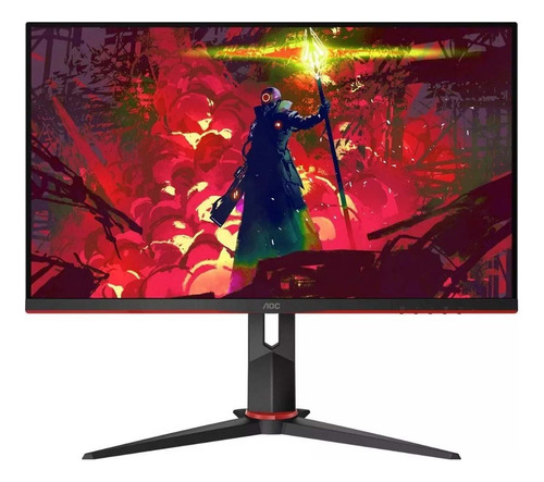 Monitor Gamer 27g2/bk Hero 27 144hz Ips G-sync Aoc 100v/240v Preto (Recondicionado)