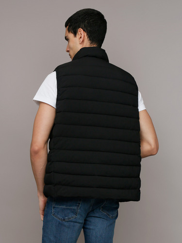 Chaqueta Vest Acolchada Negro Calvin Klein