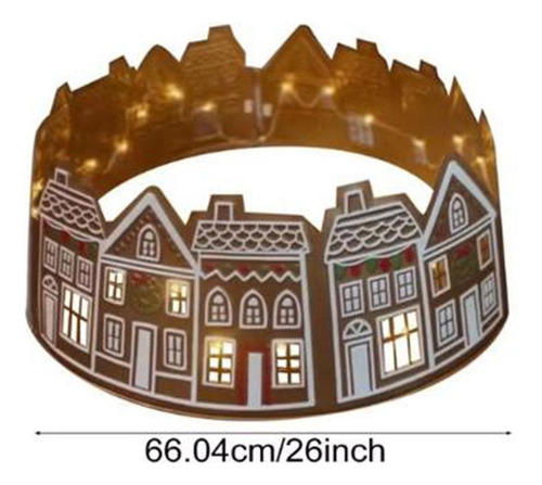 Falda Para De Navidad Con Forma De 26 Pulgadas De Alto 16 Cm