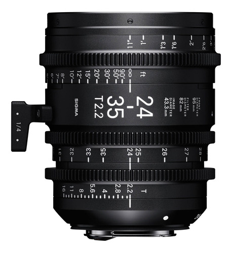 Sigma 24-35mm T2.2 Fully Luminous Ff Zoom Lente (canon Ef, F