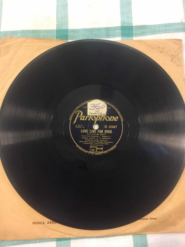 Disco De Pasta Parlophone Evelyn Laye My Nicolo 2347 (Usado)