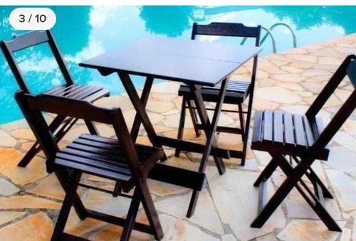 Imagem 4 de 5 de 1 Mesa Bistro E 2 Bancos