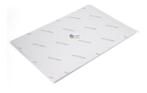 500 Folhas Papel Foto Matte Adesivo À Prova D'água A3 115g Cor Branco