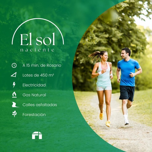 Terreno En Venta Barrio El Sol Naciente. Roldan Y Funes
