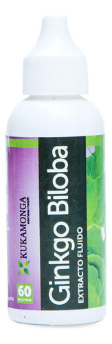 Extracto Fluido 100% Natural - 60 Ml Gikgo Biloba