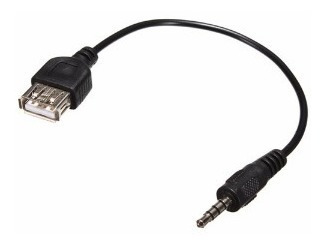 Cable Usb Hembra A Plus Auxiliar Audio Plug 3.5 