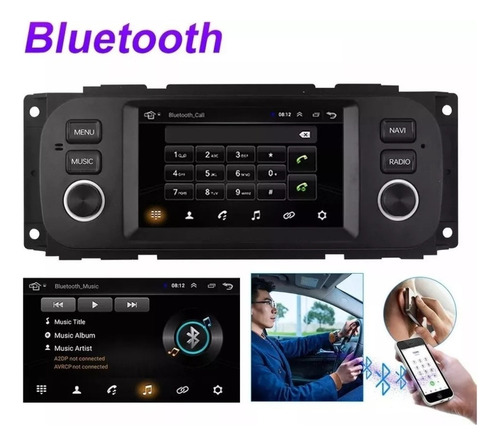 Estéreo De Pantalla 5' Android 10 Dodge Stratus 2001-2008