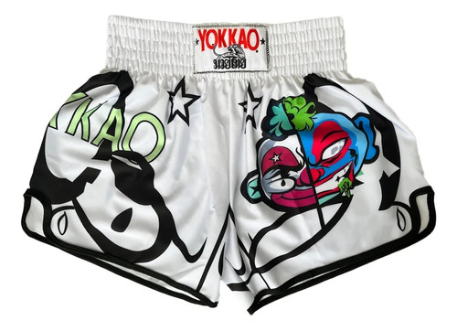 Pantalones Cortos De Muay Thai De Cintura Alta Para Entrenam