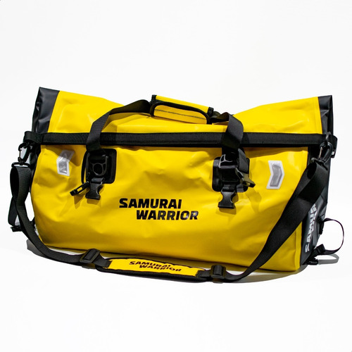 Imagen 5 de 7 de Bolso Trasero Impermeable Moto Turismo 55 Lt Samurai Warrior
