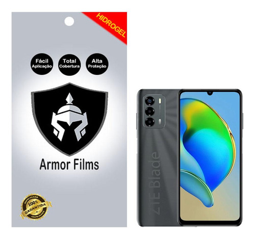 Kit Película Hidrogel Flex Tela/traseira Zte Blade V40 Vita