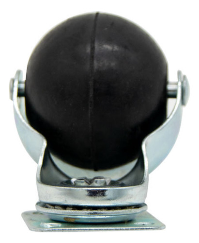 Rueda Bola Giratoria 2 Pulg. Set 4 Caster Mueble Negro