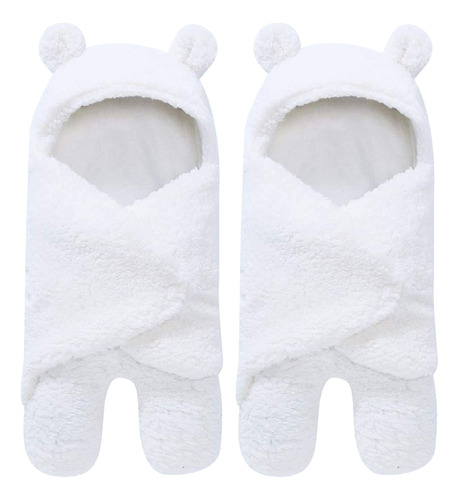 Paquete De 2 Mantas Para Bebe Sherpa Swaddle - Felpa Ultra S