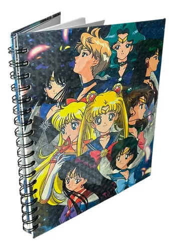 Cuadernos Argollados Una Materia Sailor Monn