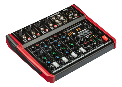 Mezcladora Proel 8 Canales Usb Bluetooth Y Fx Profesional