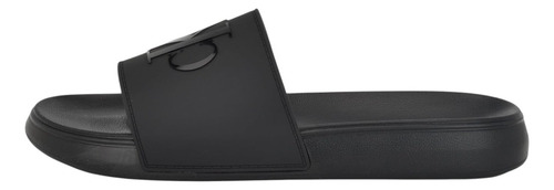 Chancla/sandalia Calvin Klein Wiston Negra Slide Para Hombre