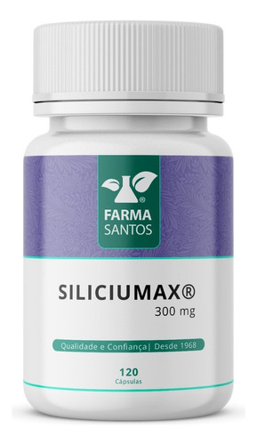 Siliciumax® Silício Orgânico 300mg 60 Cápsulas 